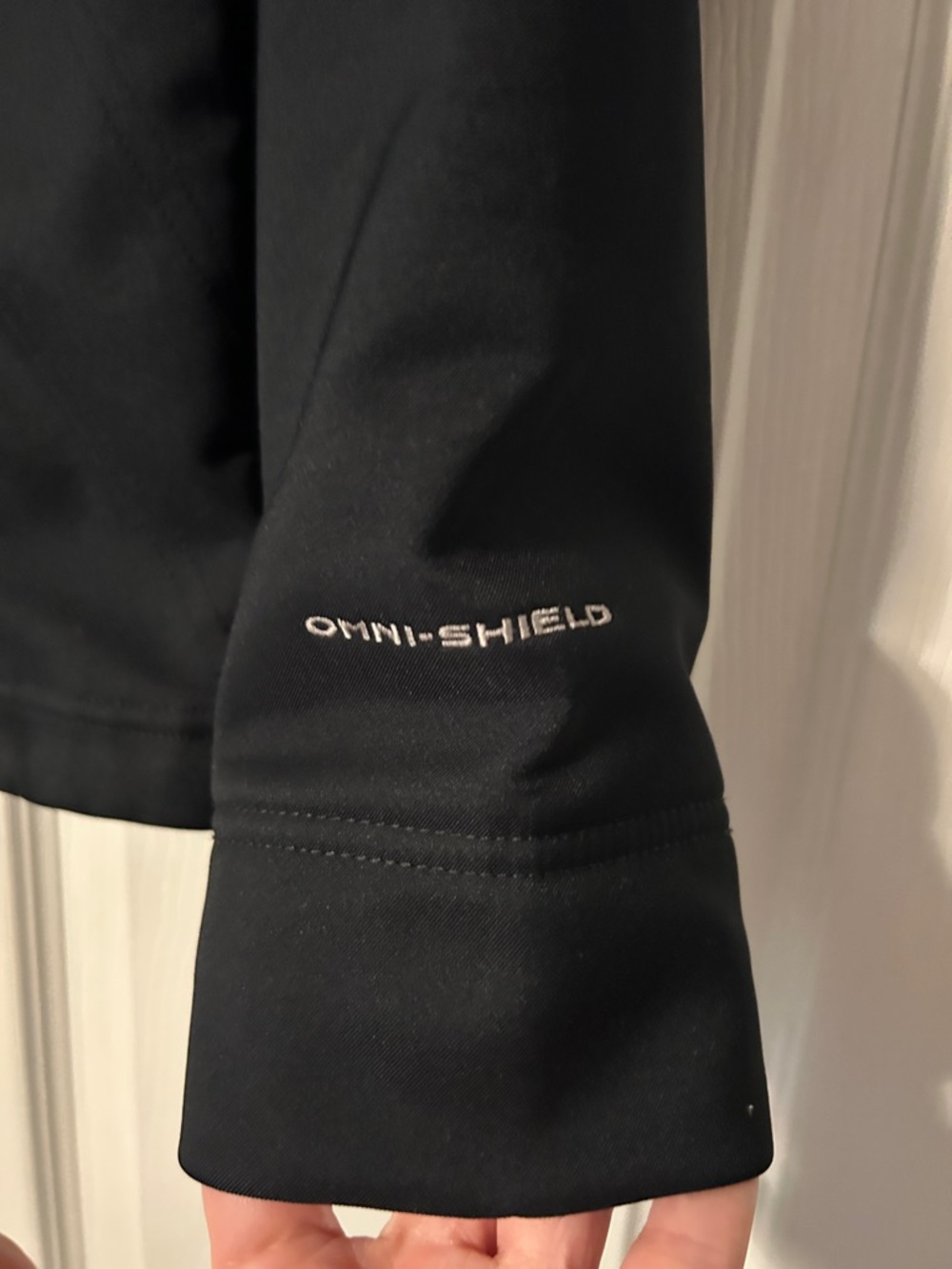 Columbia Black Full-Zip Utility Jacket with Pink Ribbon Accent - Picture 3 of 5